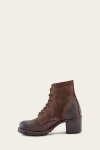 Frye Sabrina 6G Lace Up - Dark-brown