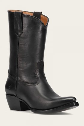Frye Sacha Mid Pull On - Black