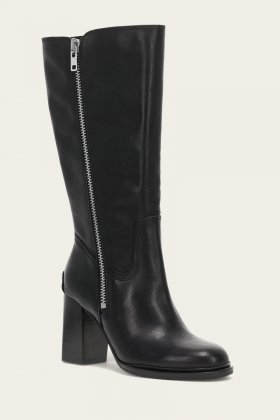Frye Alex Heavy Zip - Black