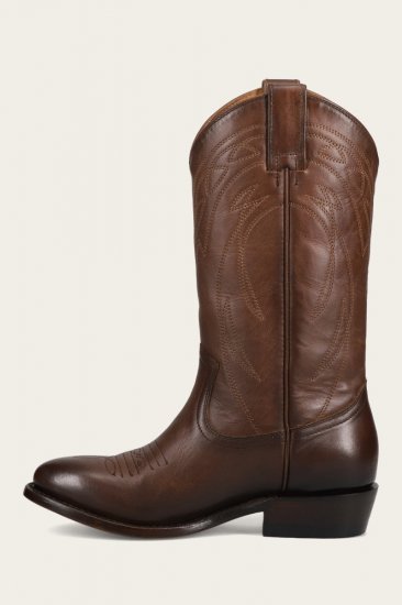 Frye Billy Pull On Deco Stitch - Bourbon - Click Image to Close