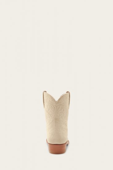 Frye Billy Short - Ivory-embossed-floral - Click Image to Close