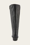 Frye Carson Piping Tall Wide Calf - Distressed-black