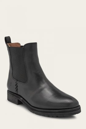Frye Melissa Double Sole Chelsea - Black