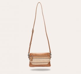 Frye Melissa Straw Crossbody Wristlet - Melissa Straw Crossbody Wristlet