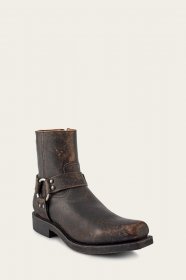 Frye Conway Harness - Antiqued-black