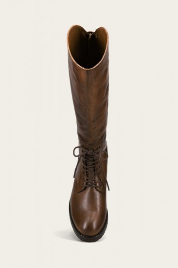 Frye Melissa Lug Back Zip - Amber - Click Image to Close