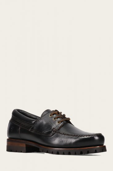 Frye Hudson Campmoc Lug - Black - Click Image to Close