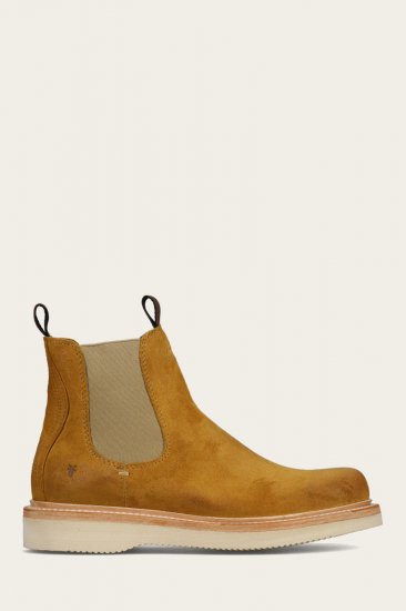 Frye Hudson Chelsea Wedge - Golden-rod - Click Image to Close
