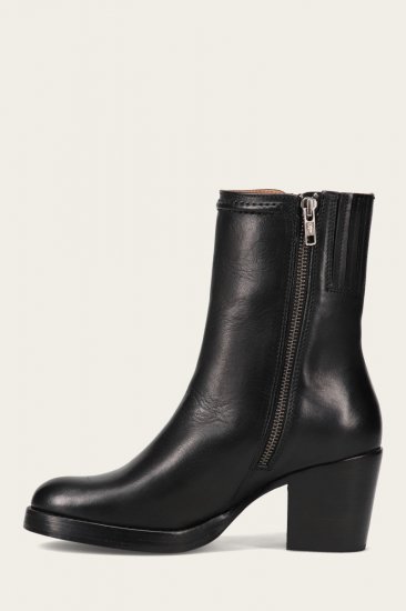 Frye Jean Short Inside Zip - Black - Click Image to Close