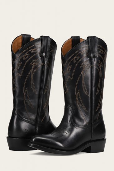Frye Billy Pull On Deco Stitch - Black - Click Image to Close