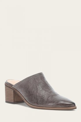 Frye Sadie Mule - Steel