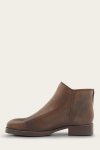 Frye Madison Moto Shootie - Dark-brown