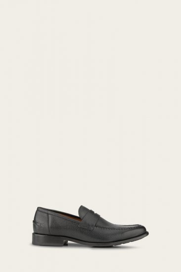 Frye Tyler Penny - Black-scotchgrain - Click Image to Close