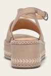 Frye Joy Ankle Strap Platform Sandal - Clay