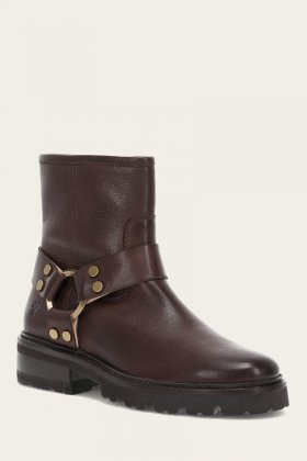 Frye Olivia Harness Short - Chocolate