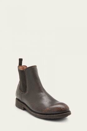 Frye Bowery Chelsea - Antiqued-black