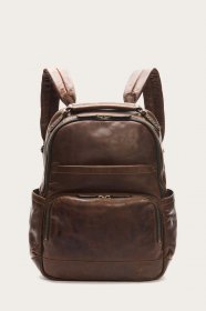 Frye Logan Backpack - Dark Brown