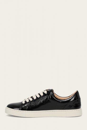 Frye Ivy Low Lace - Patent-black - Click Image to Close
