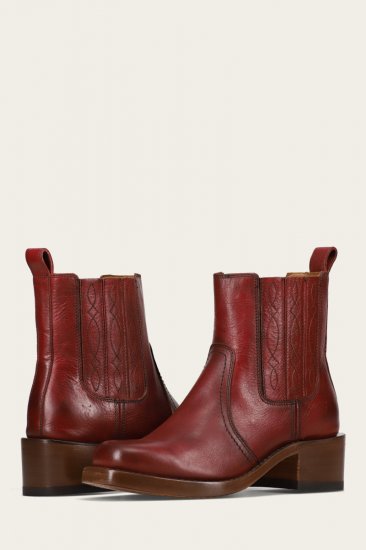 Frye Campus Chelsea - Merlot - Click Image to Close