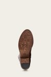 Frye Carson Piping Tall Wide Calf - Redwood