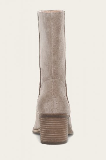 Frye Sadie Softy Mid - Taupe - Click Image to Close