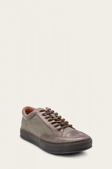 Frye Hoyt Low Lace - Charcoal - Click Image to Close