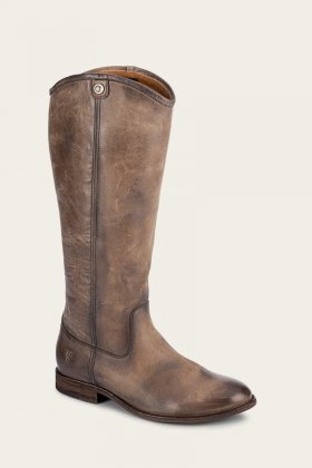 Frye Melissa Button 2 - Grey