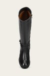 Frye Melissa Belted Tall Wide Calf - Black