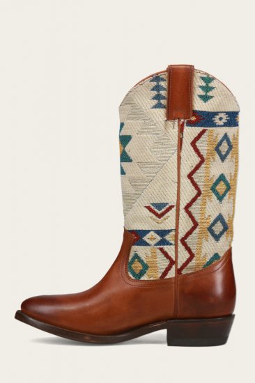 Frye Billy Pull On Southwest - Caramel-sw - Click Image to Close