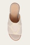 Frye Pipa Crochet Platform Sandal - Ivory