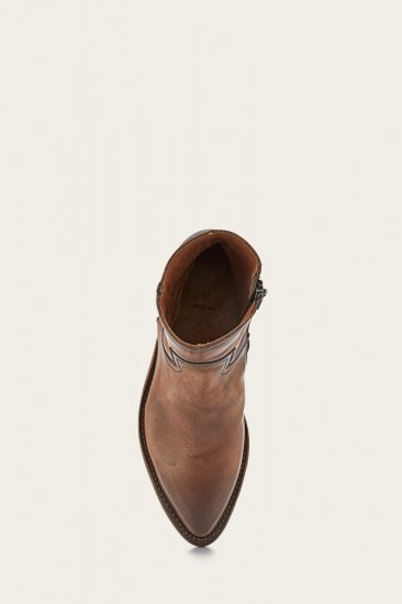 Frye Billy Inside Zip - Stone - Click Image to Close