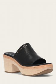 Frye Hazel 2 Slide - Black Frye Hazel 2 Slide - Black