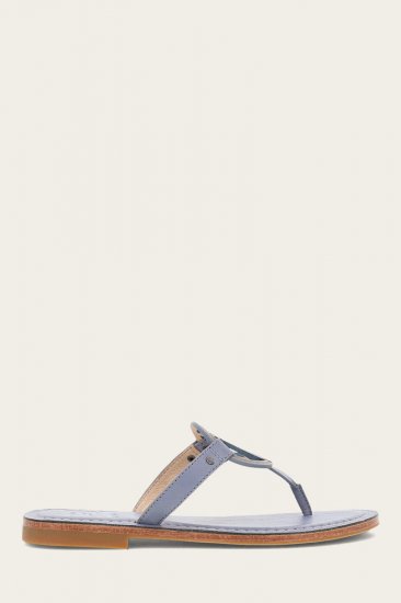 Frye Taylor Logo Sandal - Azul - Click Image to Close