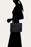Frye Melissa Sueded Croco Shopper - Melissa Sueded Croco Shopper