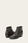 Frye Carson Piping Bootie - Black