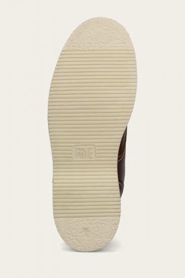 Frye Hudson Workboot Wedge - Saddle - Click Image to Close