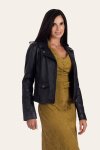 Frye Black Biker Jacket - Frye Black Biker Jacket