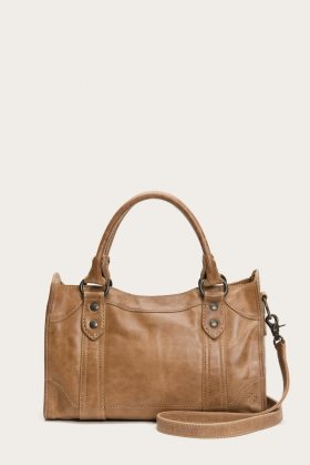 Frye Melissa Satchel - Beige