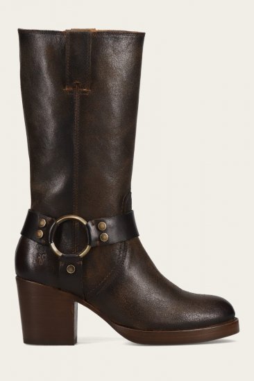 Frye Jean Harness - Chocolate - Click Image to Close