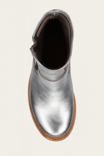 Frye Veronica Flex Bootie - Silver - Click Image to Close