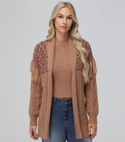 Frye Southwestern Cable Cardigan - Southwestern Cable Cardigan