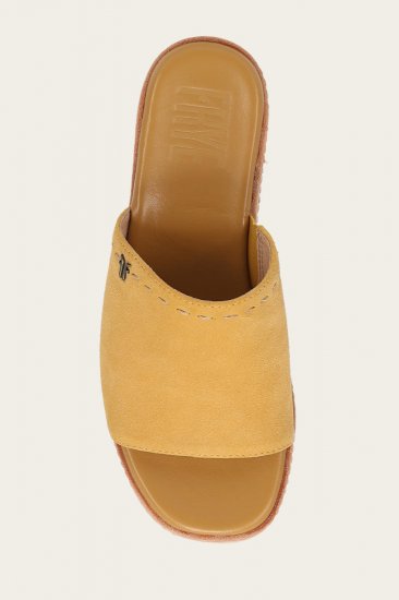 Frye Hazel 2 Slide - Marigold - Click Image to Close