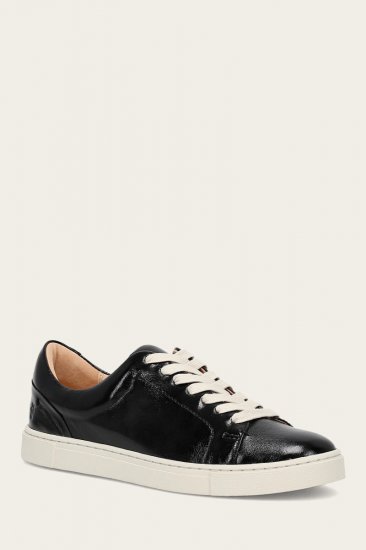 Frye Ivy Low Lace - Patent-black - Click Image to Close