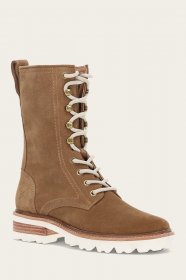 Frye Olivia Combat - Almond Frye Olivia Combat - Almond
