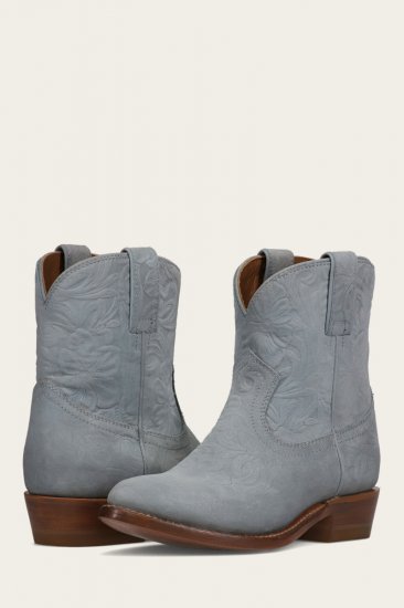 Frye Billy Short - Blue-steel-floral - Click Image to Close