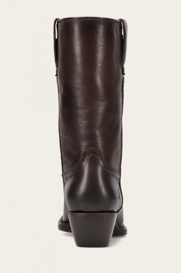 Frye Sacha Mid Pull On - Chocolate - Click Image to Close