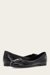 Frye Carson Logo Ballet - Black