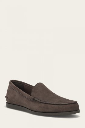 Frye Mason Slip On - Storm-grey