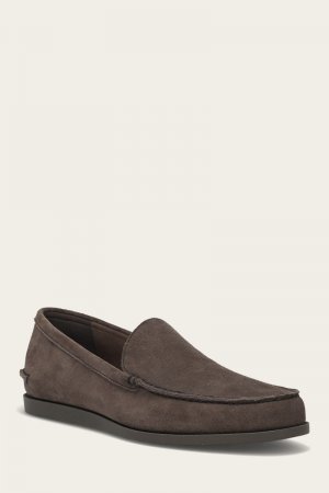 Frye Mason Slip On - Storm-grey