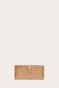 Frye Reed Slim Wallet - Tan